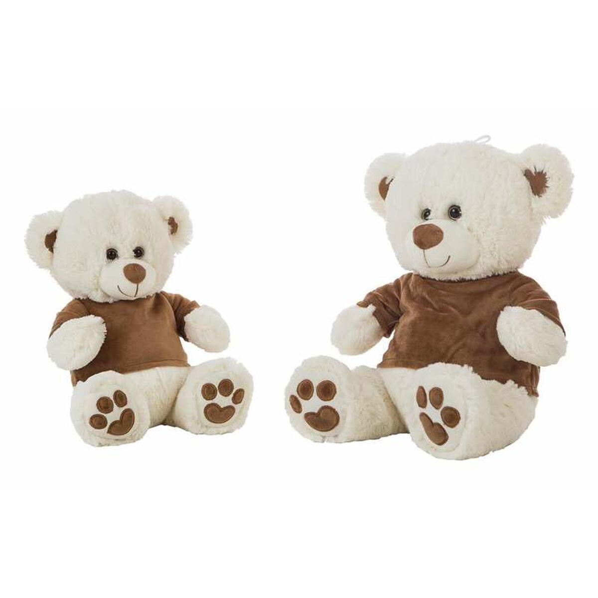 Mjukisleksak Björn Brun Sammet 27cm